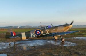 Wypadek Spitfire MK26B Oxford AUG 2023 – AAIB Report